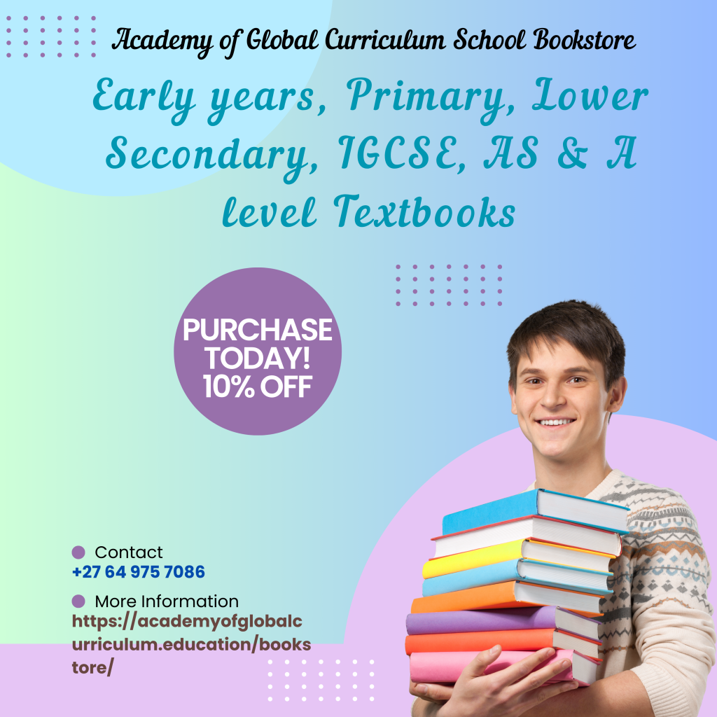 The Academy of Global Curriculum School BVookstore - Best textbook supplier