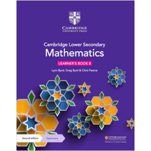Cambridge Lower Secondary Mathematics Learner's Book 8 + Digital Access